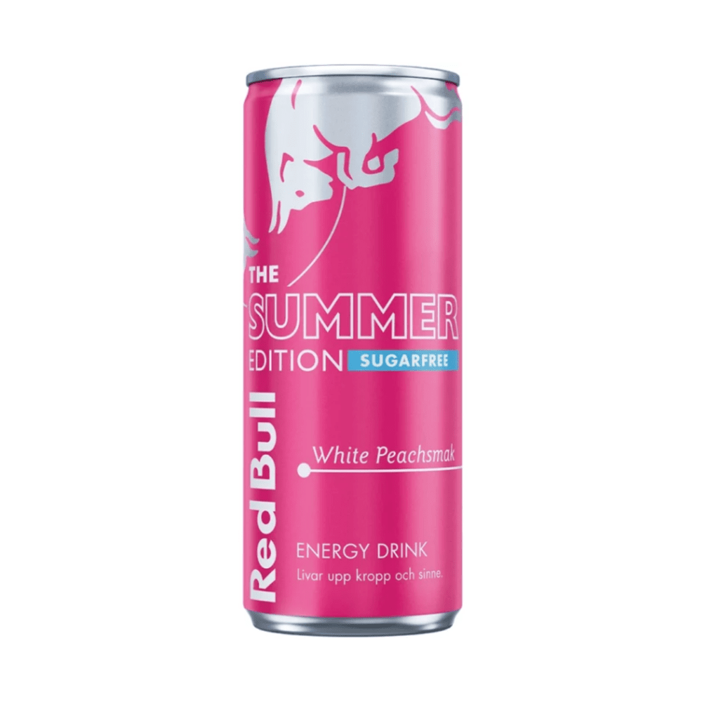 <tc>Red Bull</tc> Energiedrank Zomereditie Suikervrije Witte Perzik