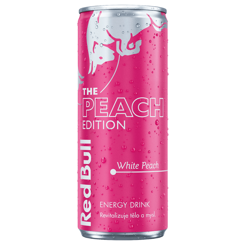 Red Bull Energy Drink The Peach Edition Witte Perzik