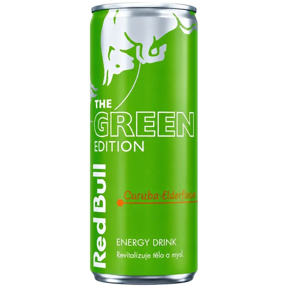 Red Bull Energy Drink Green Edition Curuba & Vlierbloesem