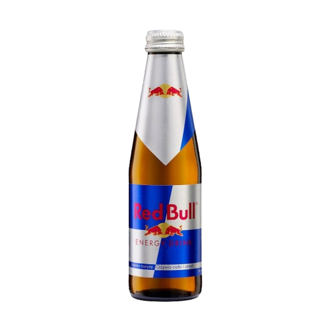 Red Bull Original bouteille en verre 250ml : boisson énergisante format premium