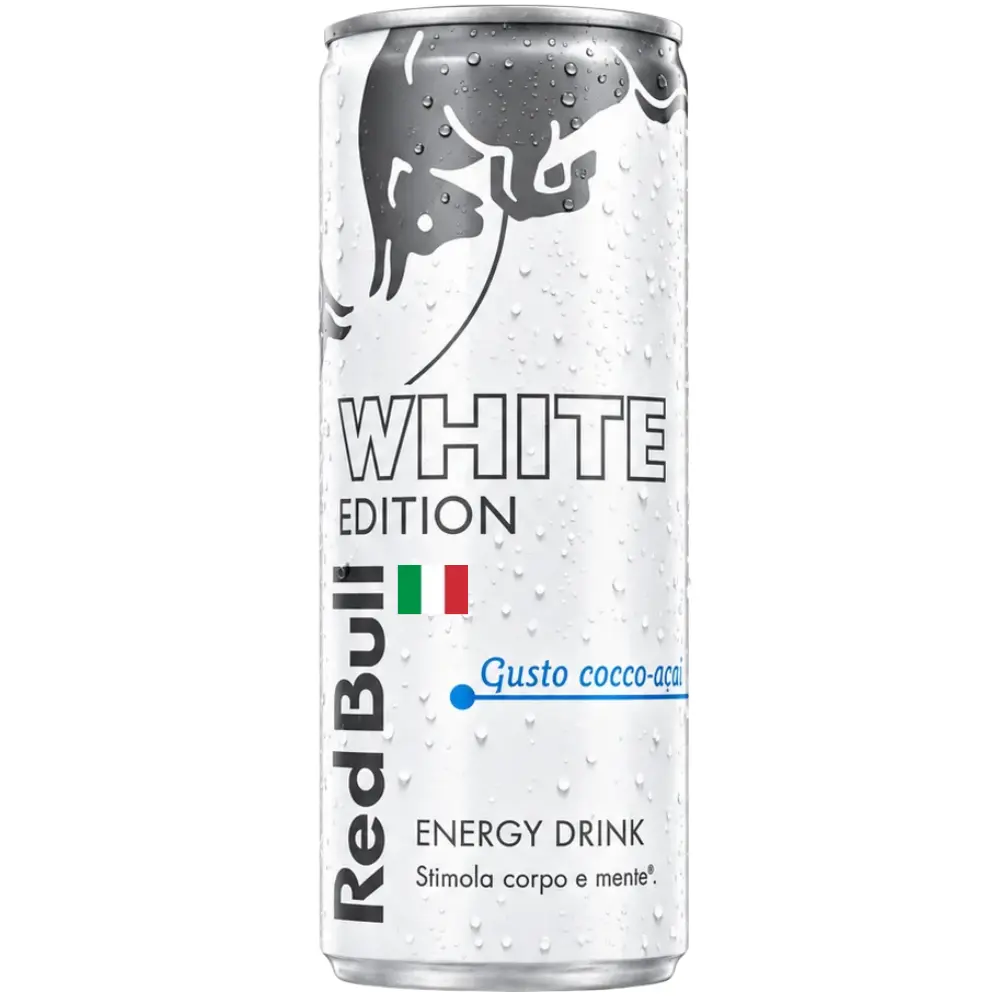 Red Bull-energiedrank The White Edition Kokos & Açaï
