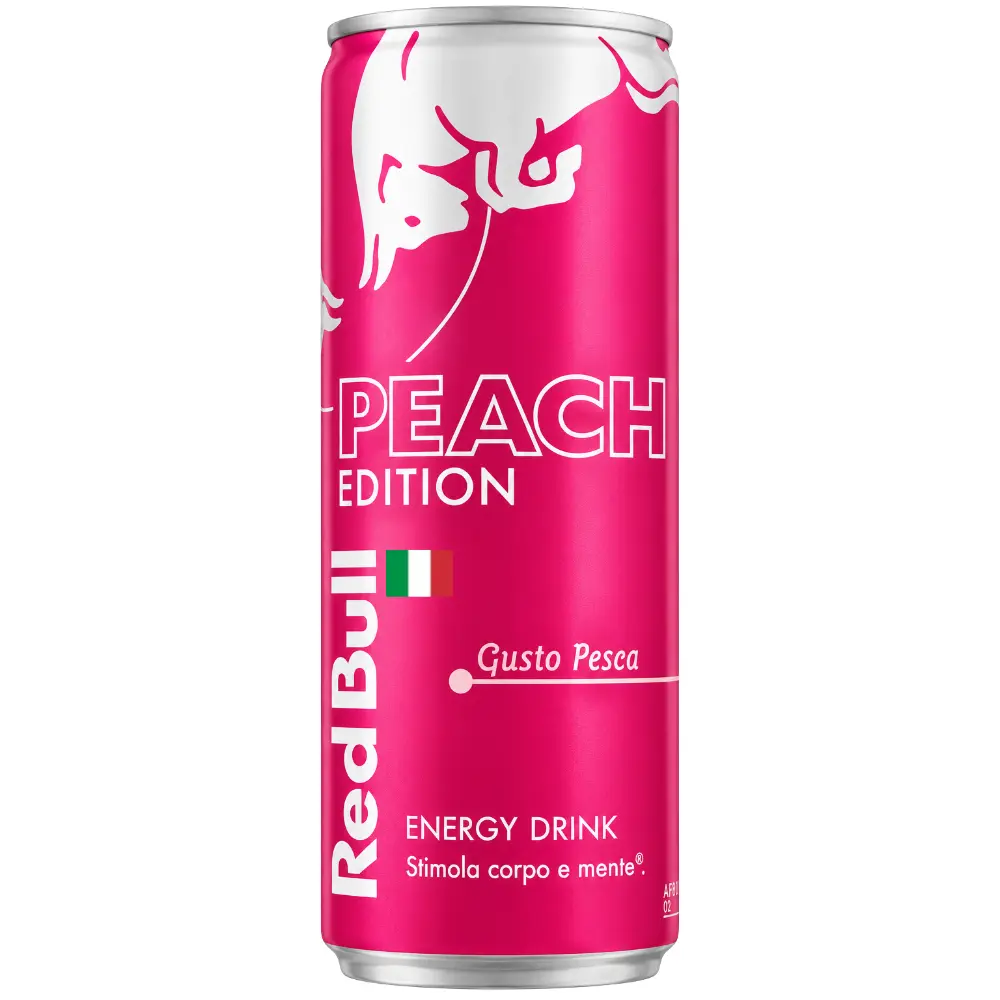 Red Bull Energy Drink De Perzik-editie