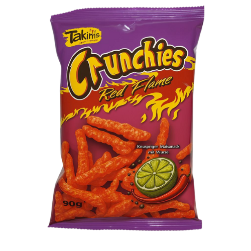 Takim's chunchies Red Flame Chili & Lime