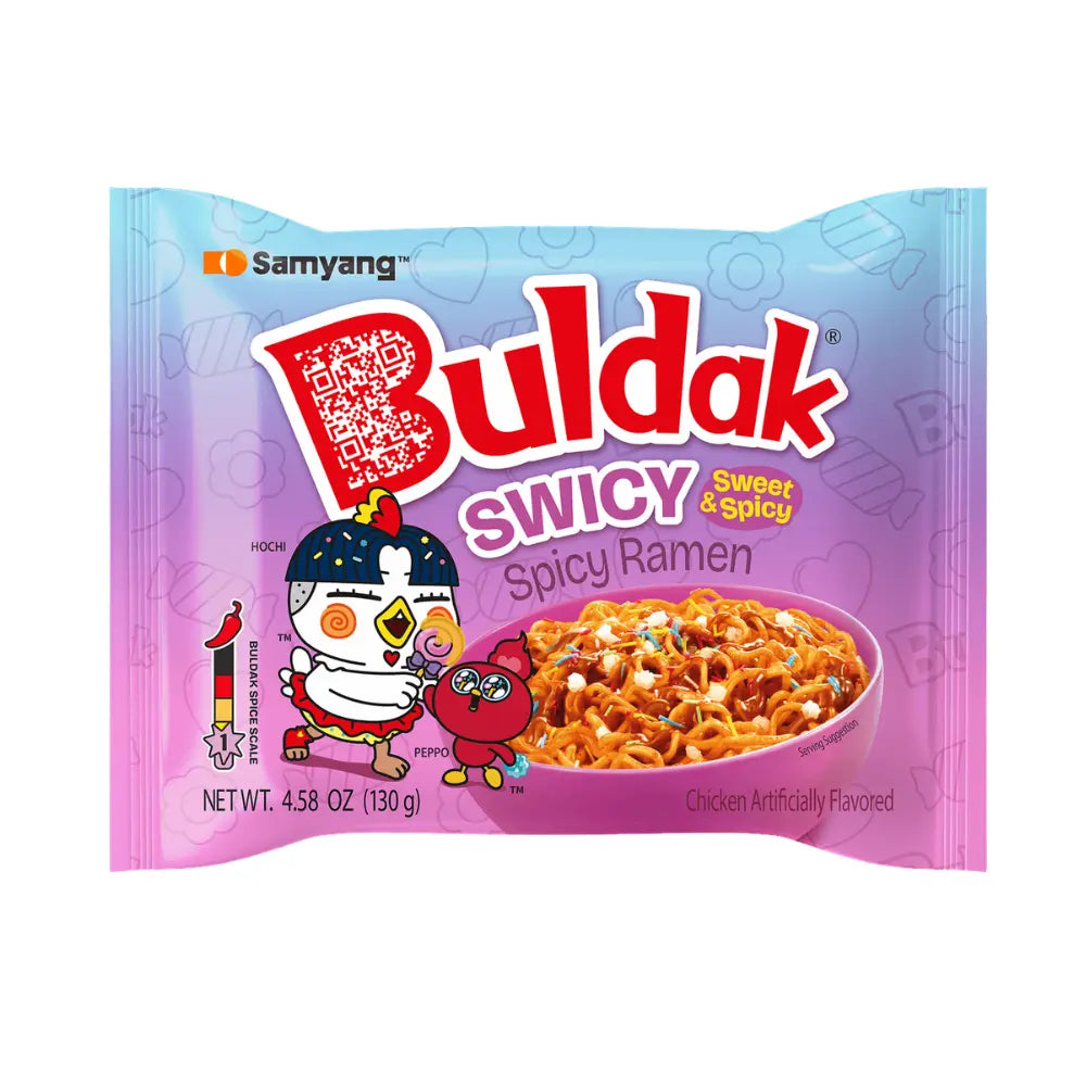 Samyang Buldak zoet en pittigેણ
