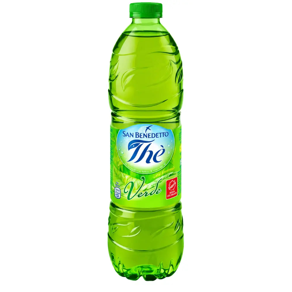 San Benedetto-fles met groene thee