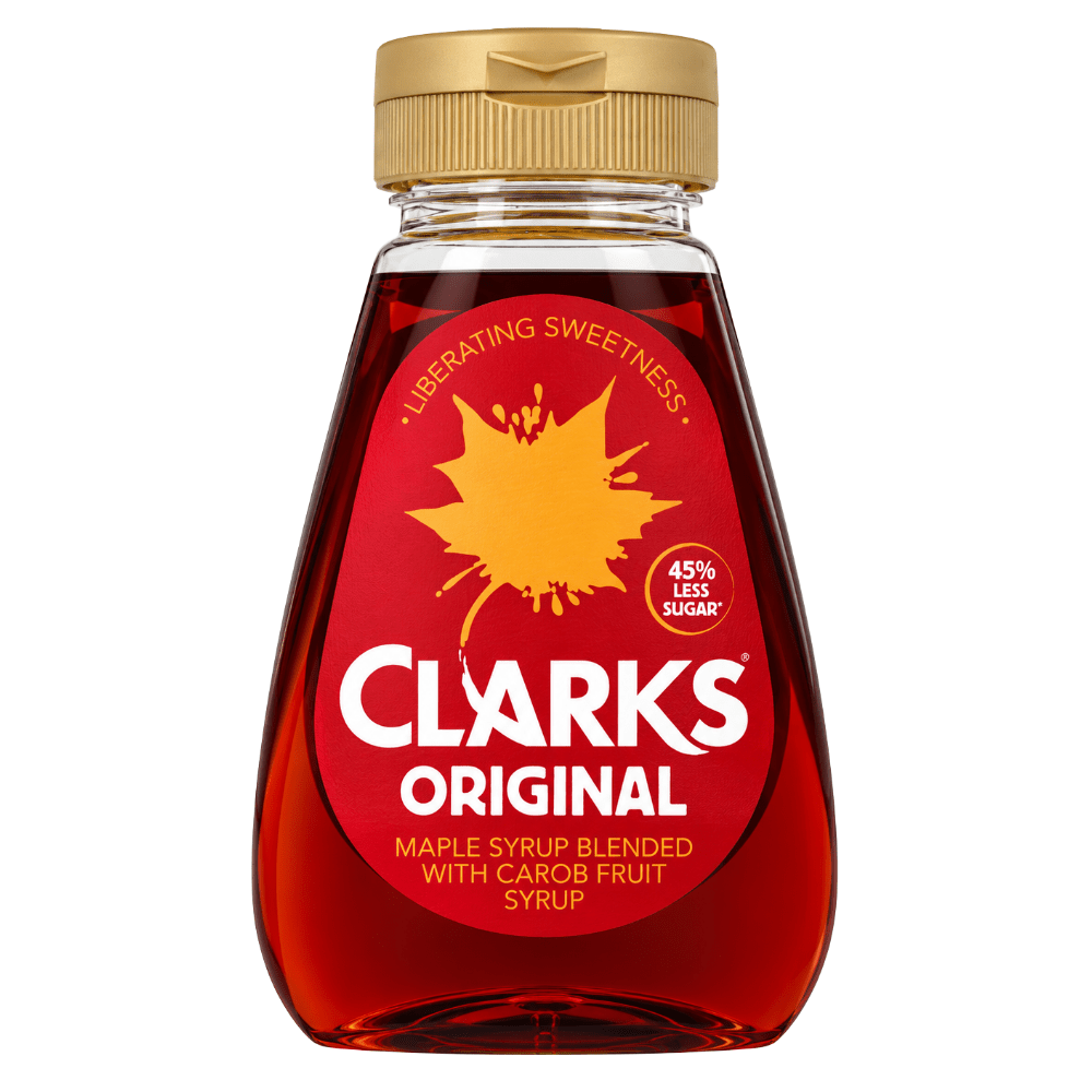Clarks Original ahorn- en johannesbroodvruchtensiroop