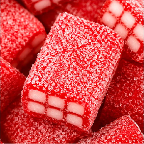 Vidal Zure Bricks Aardbei