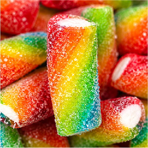Vidal Zure Potloden Regenboog