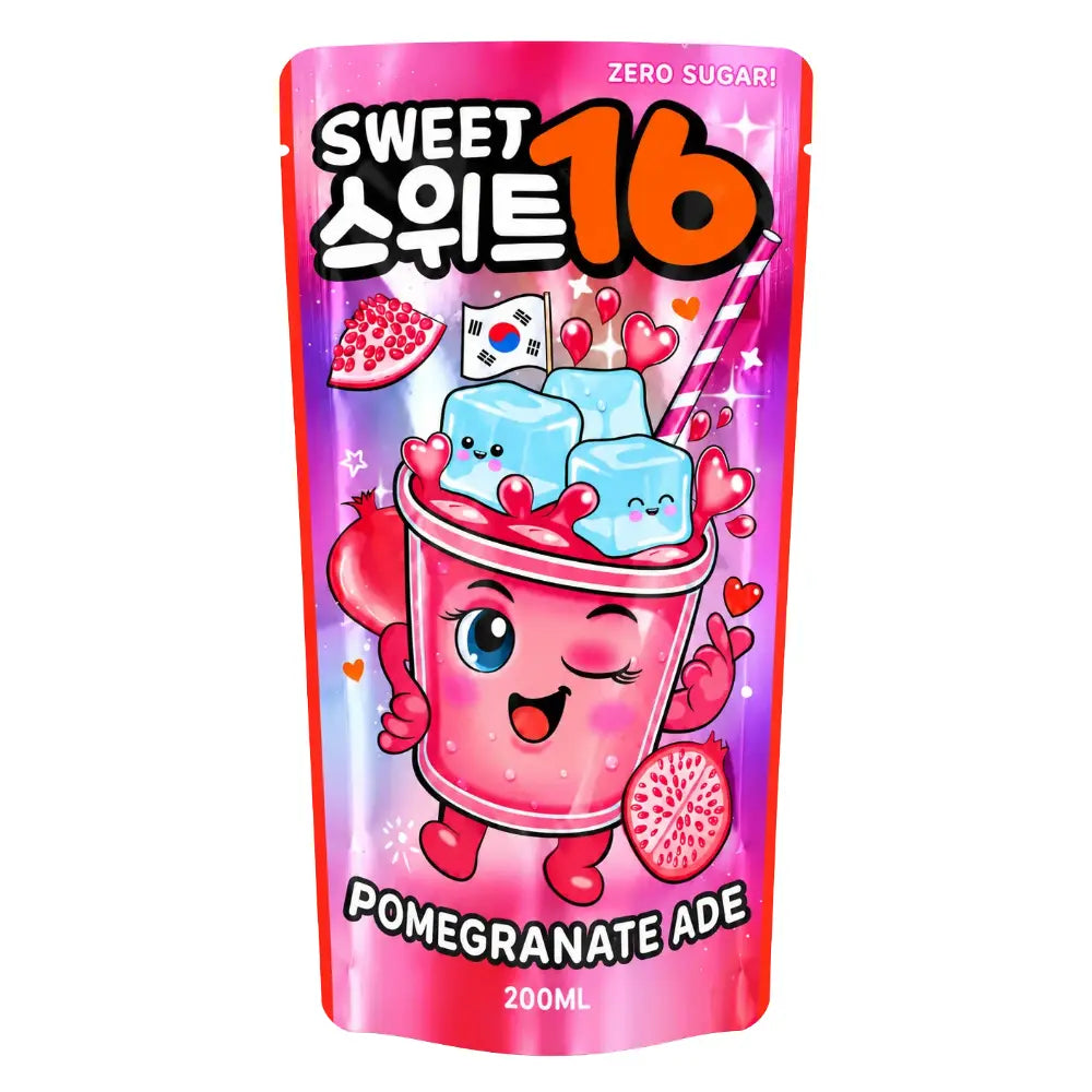 Sweet16 granaatappelade zonder suiker