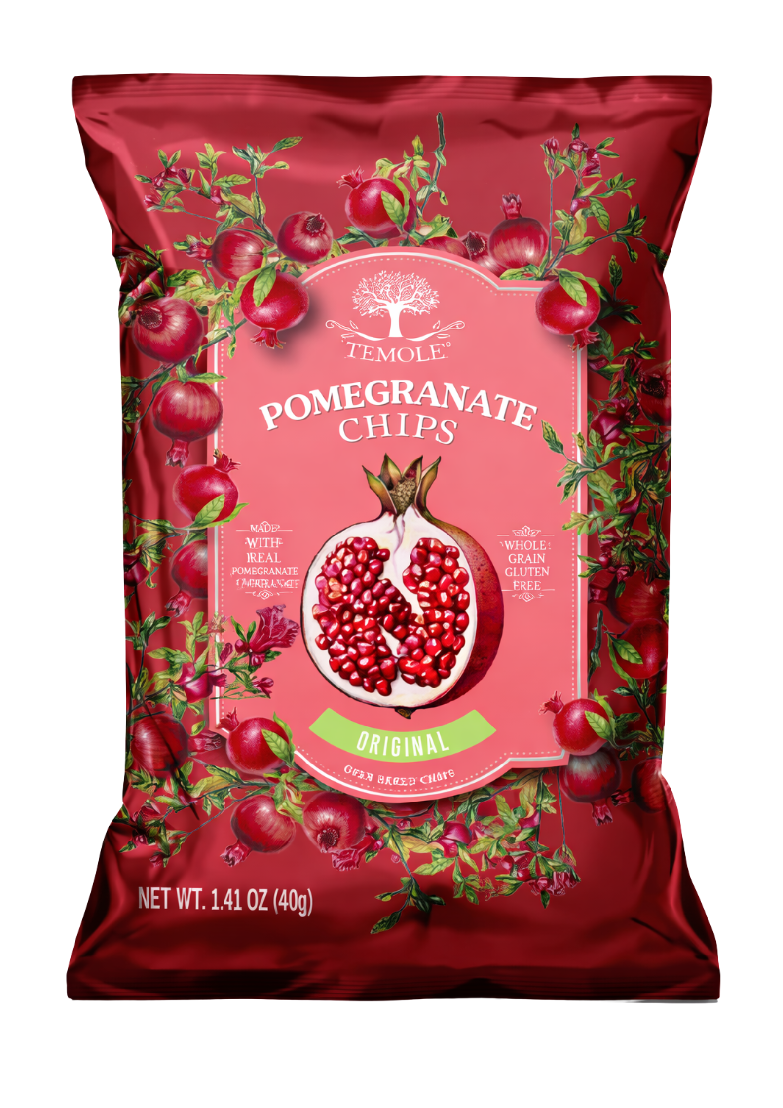 Temole Pomegranate Chips Original - My American Shop