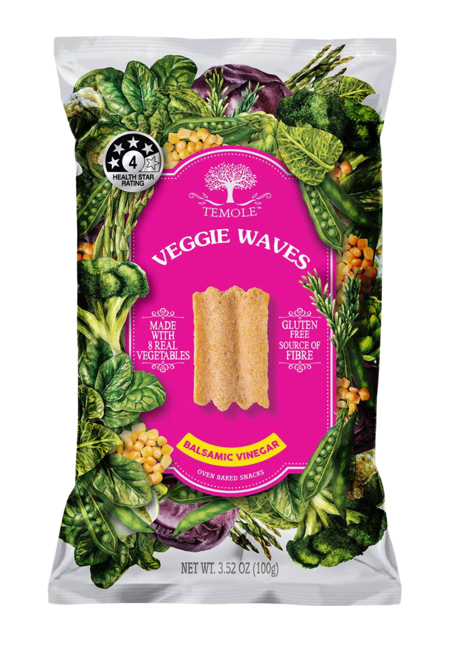 Temole Veggie Waves Balsamic Vinegar