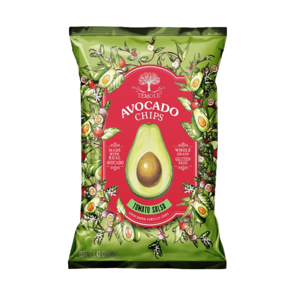 Temole Avocadochips Tomatensalsa
