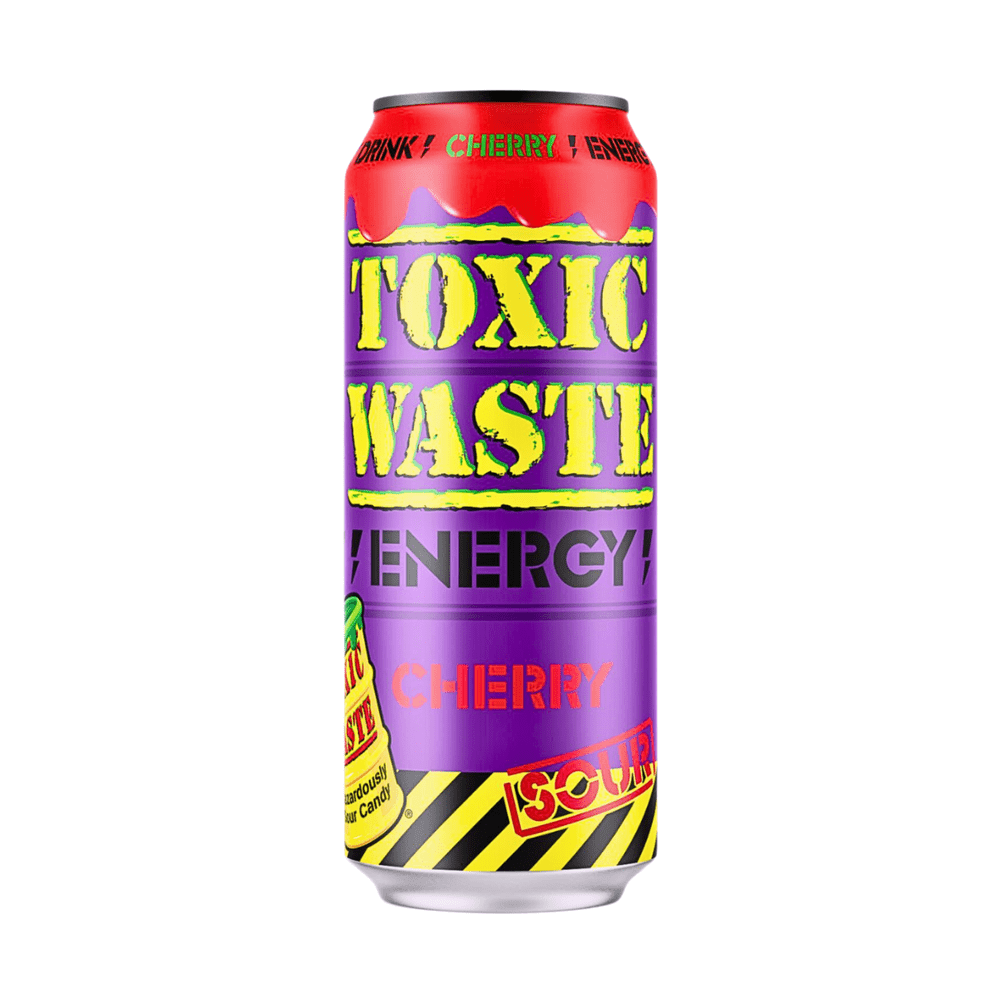 Toxic Waste Energy Drink Sour Cherry - My American Shop