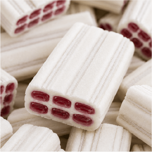 Vidal Bricks Aardbei & Crème