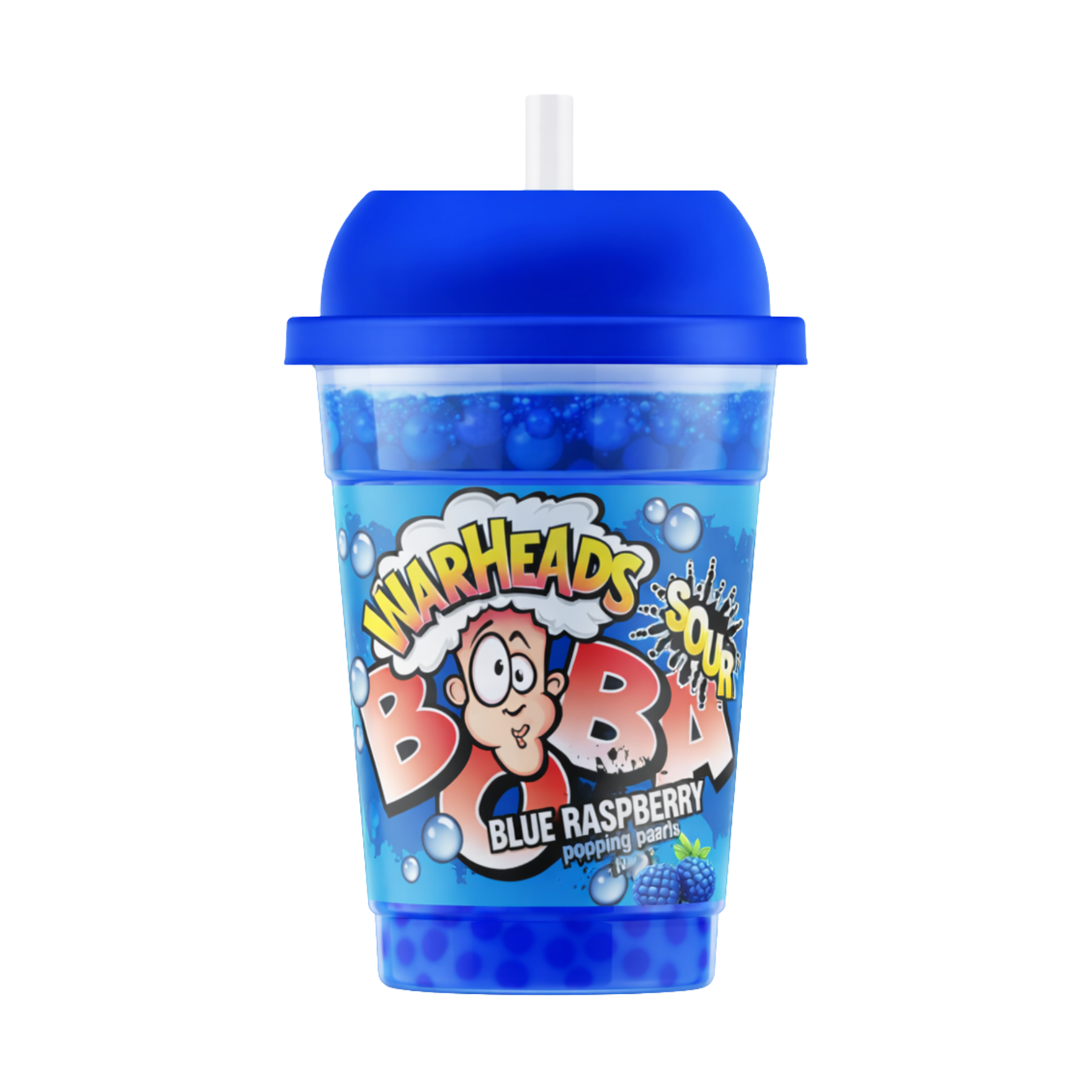 Warheads Boba Sour Blue Raspberry - My American Shop