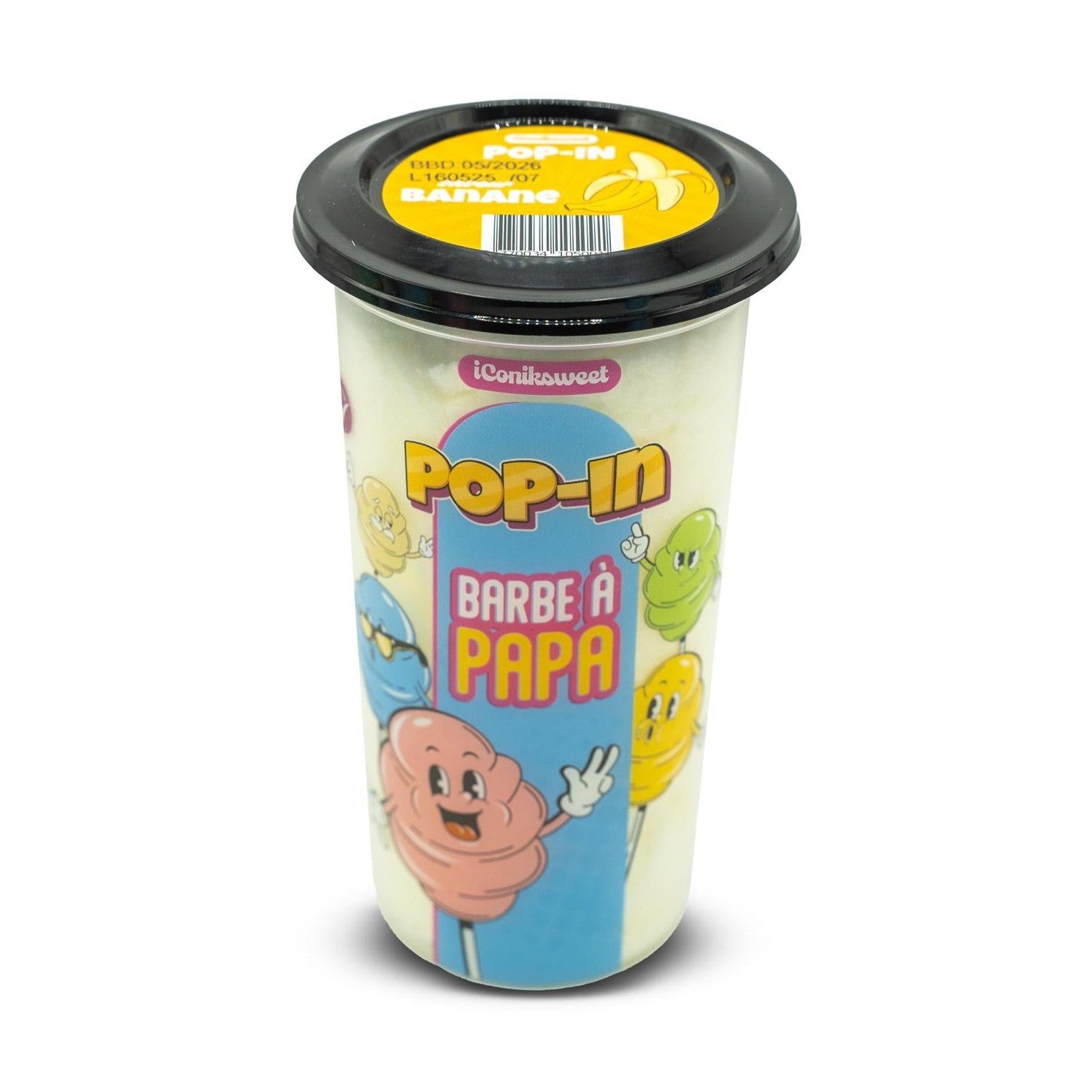 iConiksweet Pop In Suikerspin Banaan