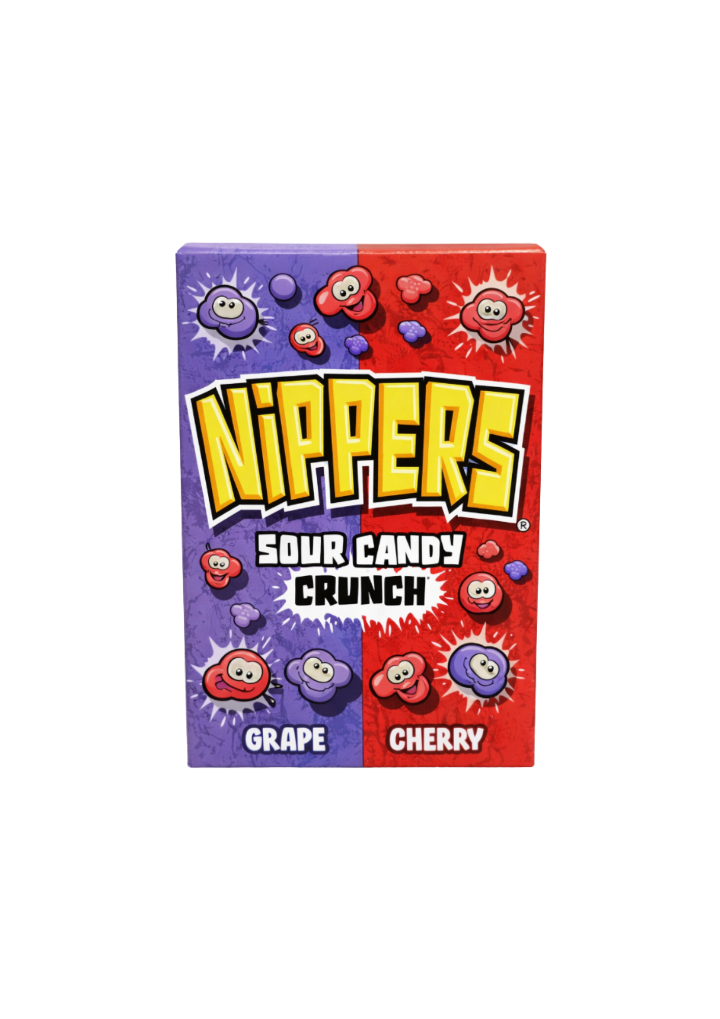 Nippers Sour Candy Crunch Grape  Cherry - My American Shop