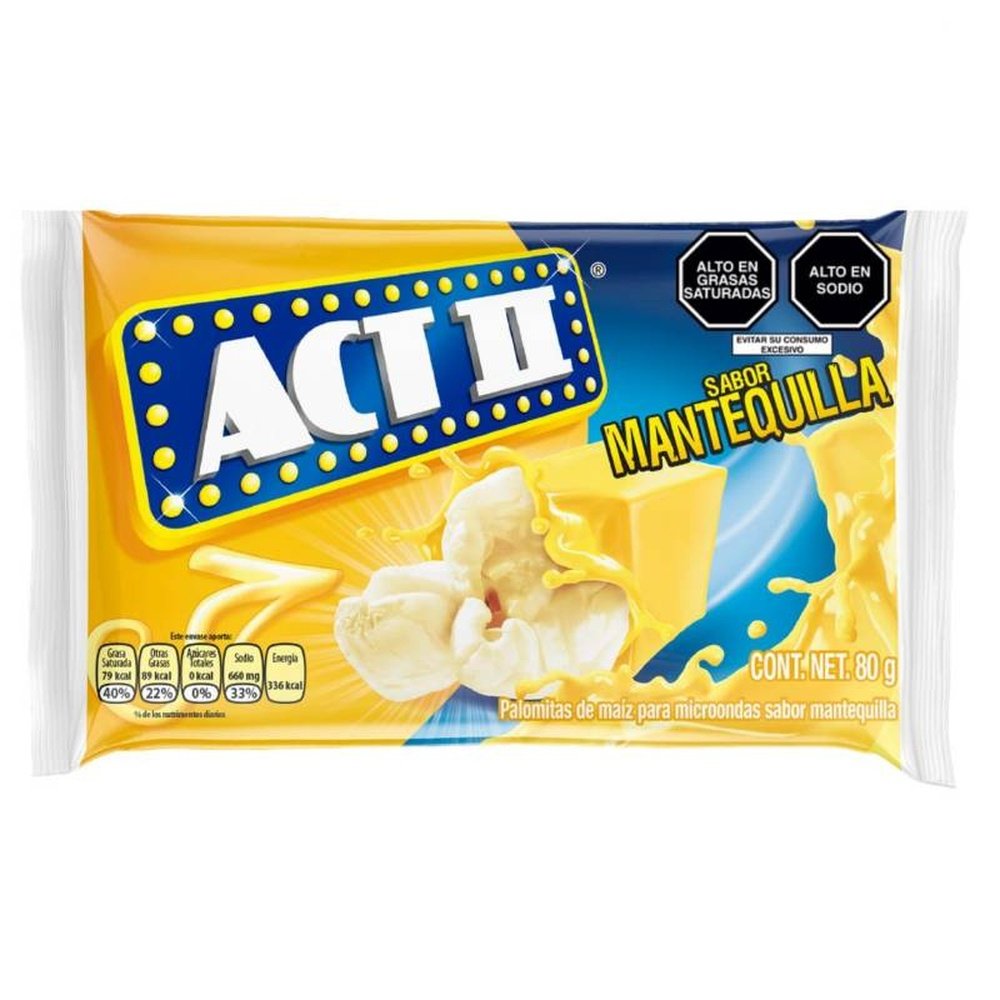 Act 2 Butter Lovers Microwave Popcorn Small