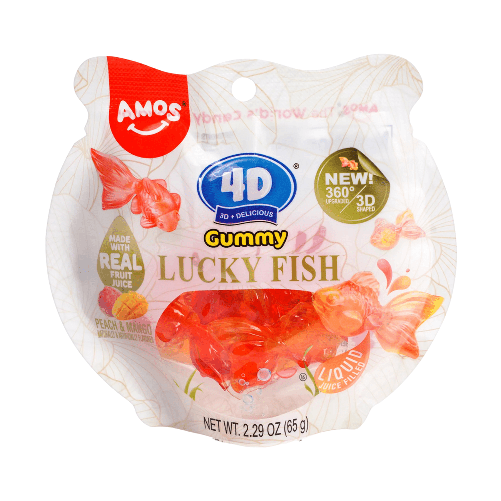 Amos 4D Gummy Lucky Fish - My American Shop