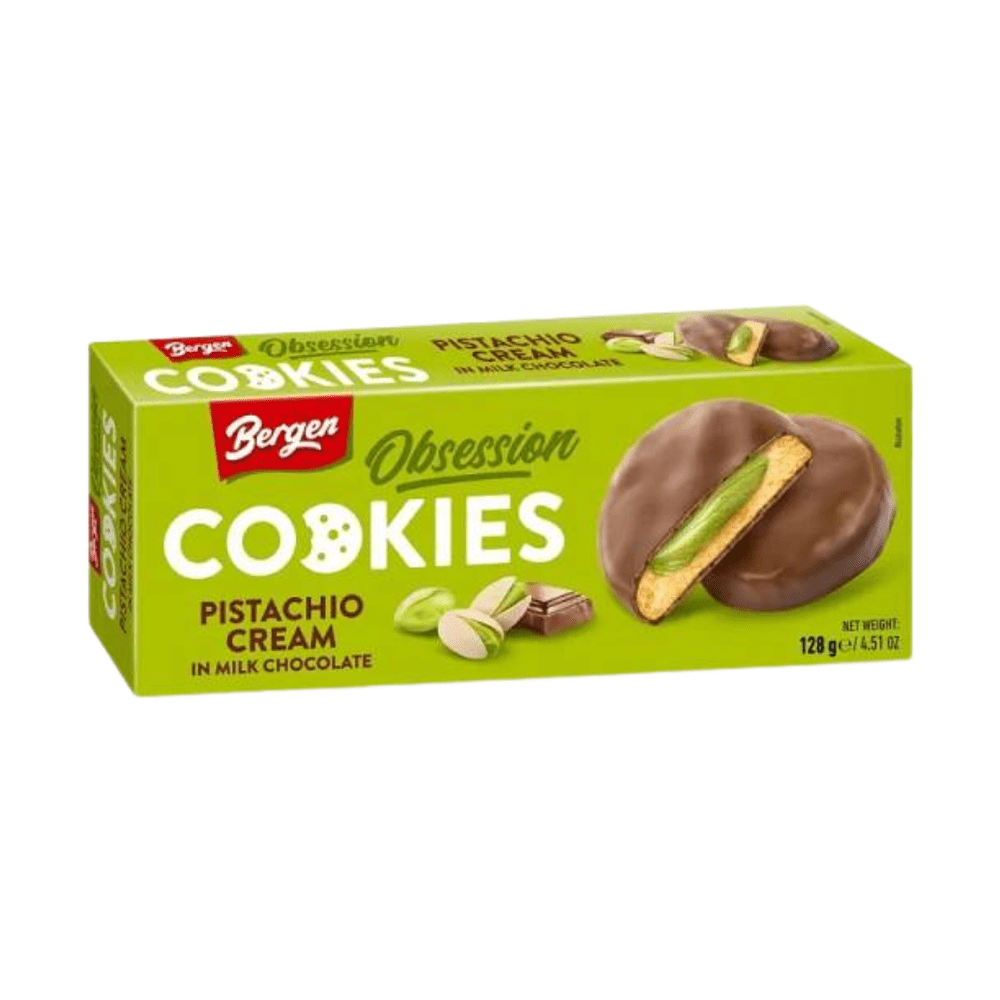 Bergen Pistacheroom Melkchocoladekoekje