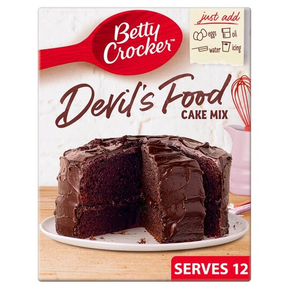 Betty Crocker Cake Mix Duivels Voedsel