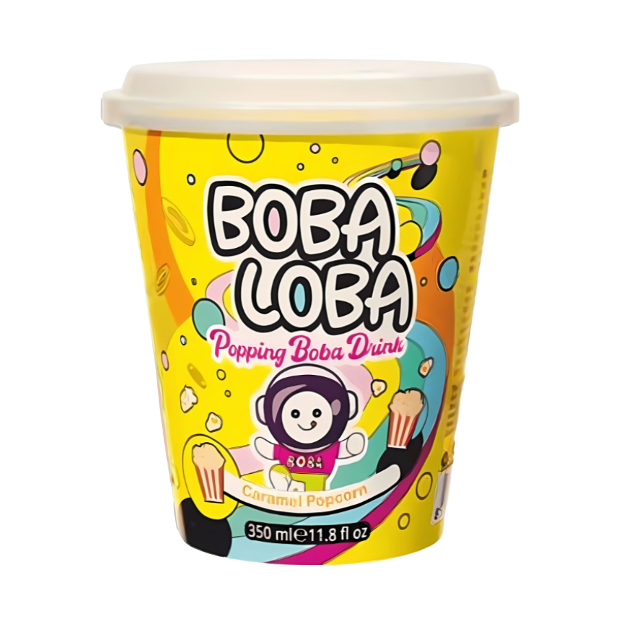 Boba Loba Karamel & Popcorn