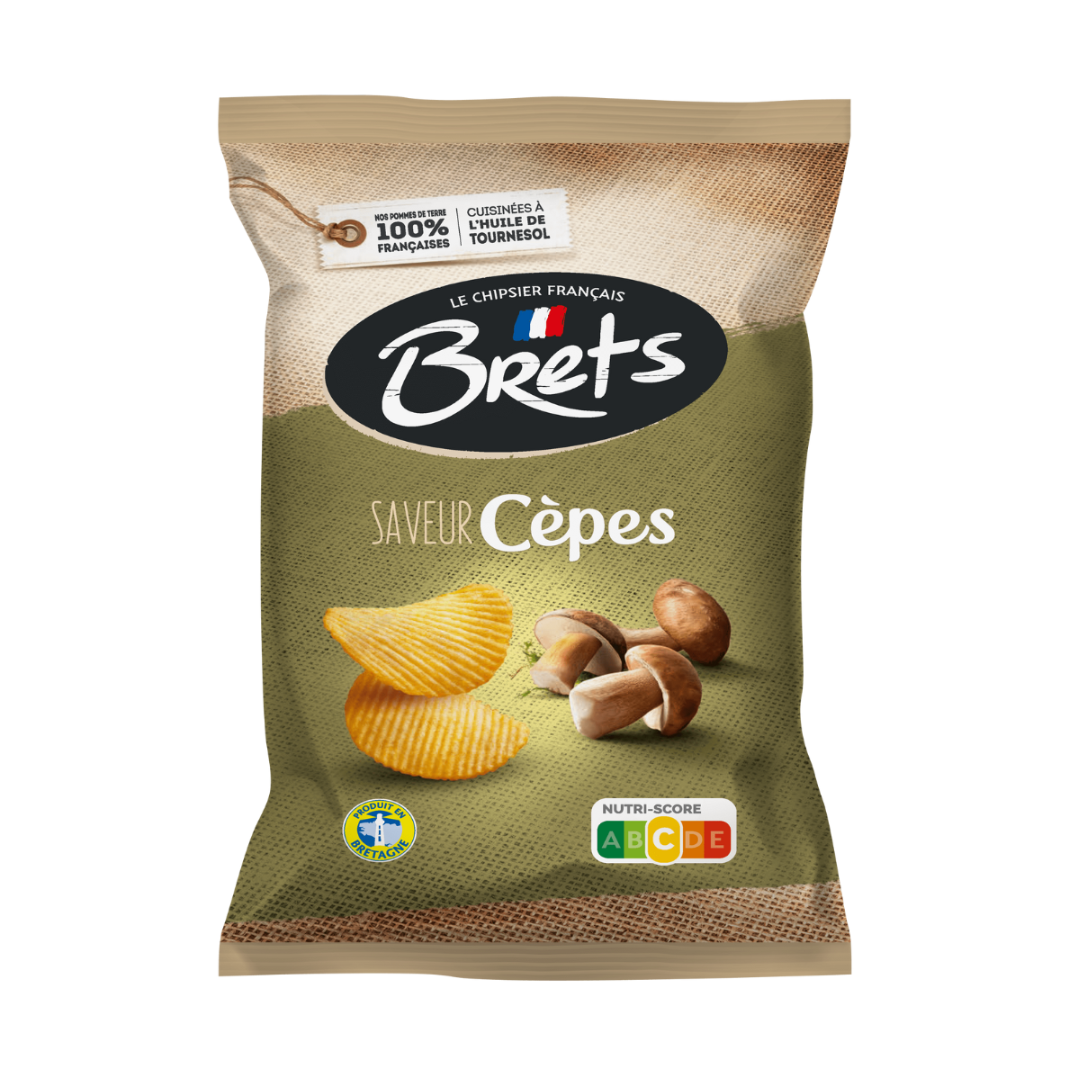 Brets Smaak Eekhoorntjesbrood Champignons