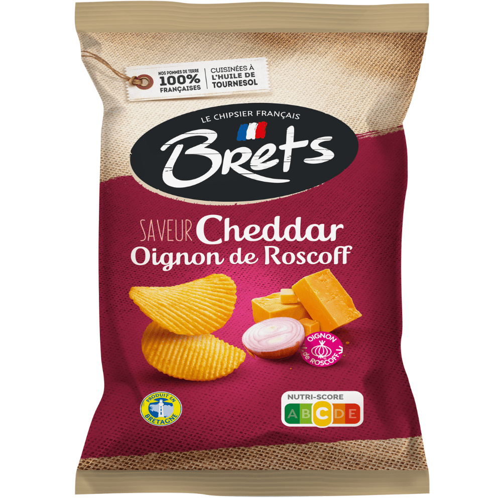Brets Smaak Cheddar Roscoff uien