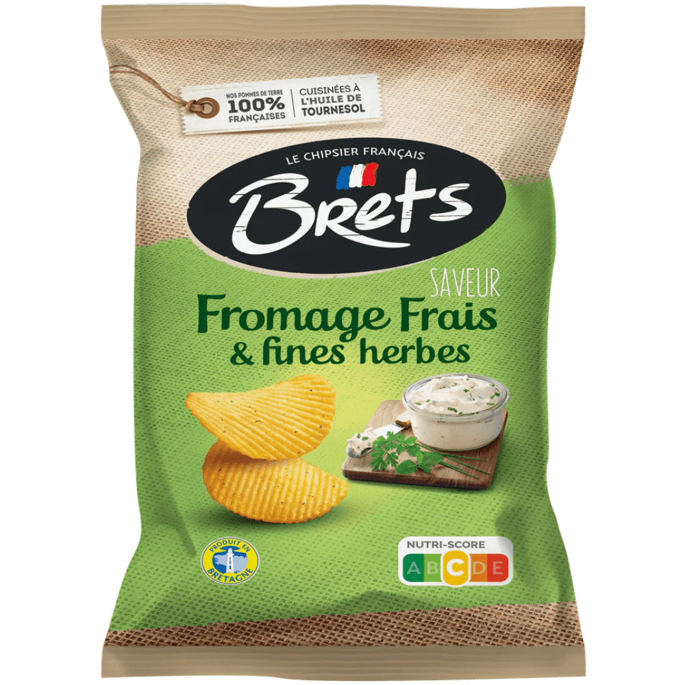 Brets smaak verse kaas en kruiden