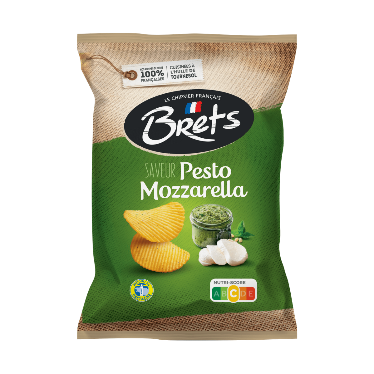 Brets Smaak Pesto Mozzarella