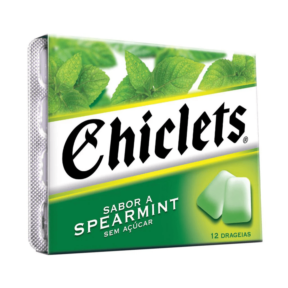 Groene munt chiclets