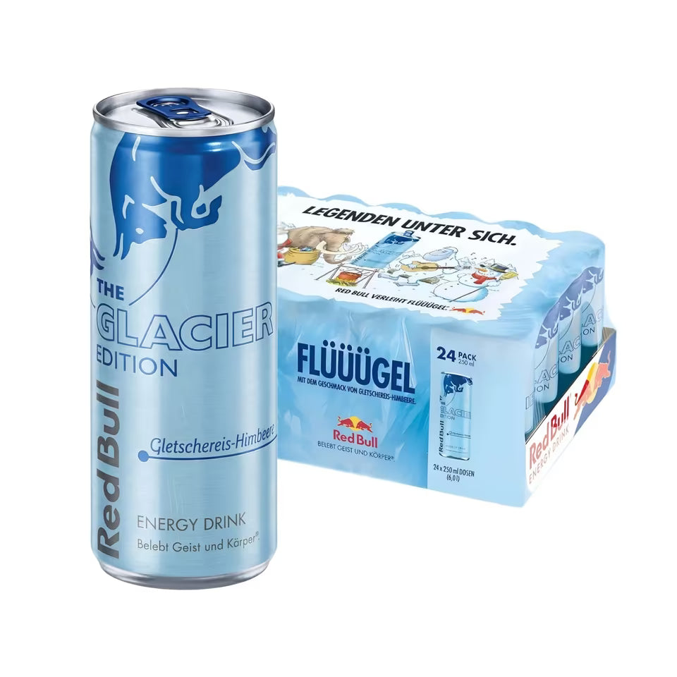 Pack Red Bull Energy Drink Glacier Edition (24 unités) - My American Shop