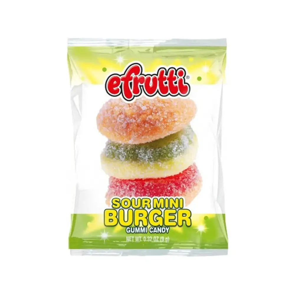 Efrutti Gummi Mini Burger Sour