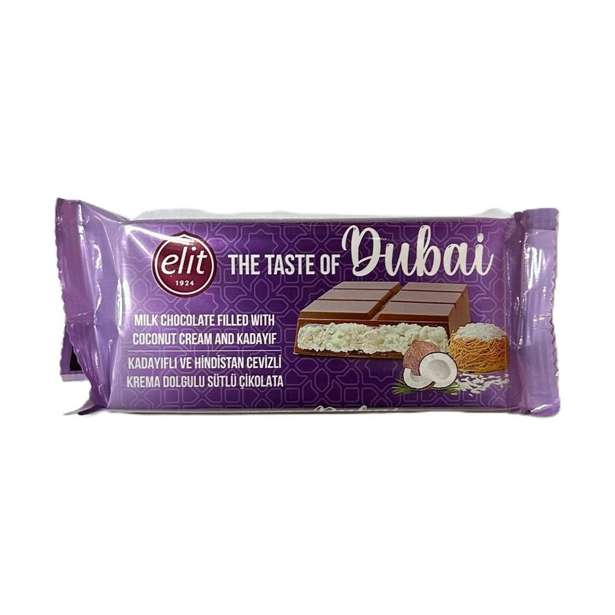 Elit Dubai Melkchocolade Kokoscrème & Kadayif