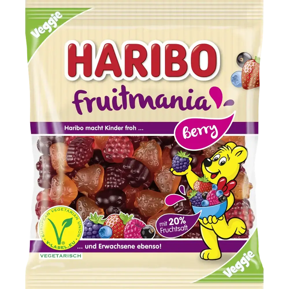 Haribo Veggie Fruitmania Berry