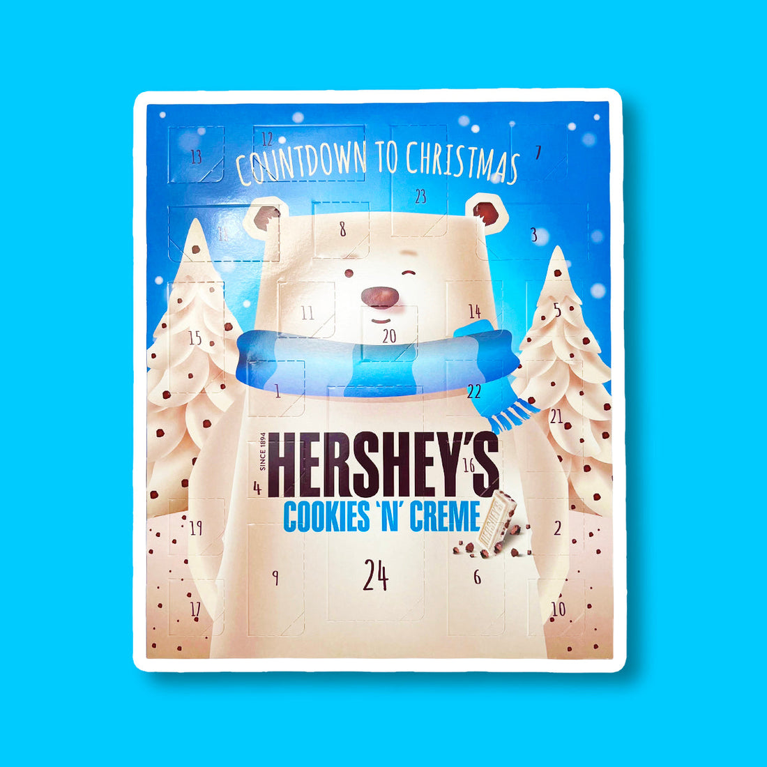 Hershey's Advent Calendar Cookies & Cream My American Shop