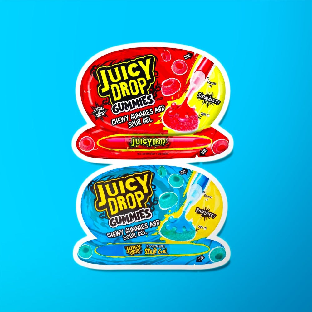 Juicy Drop Gummies Sour Gel - My American Shop France