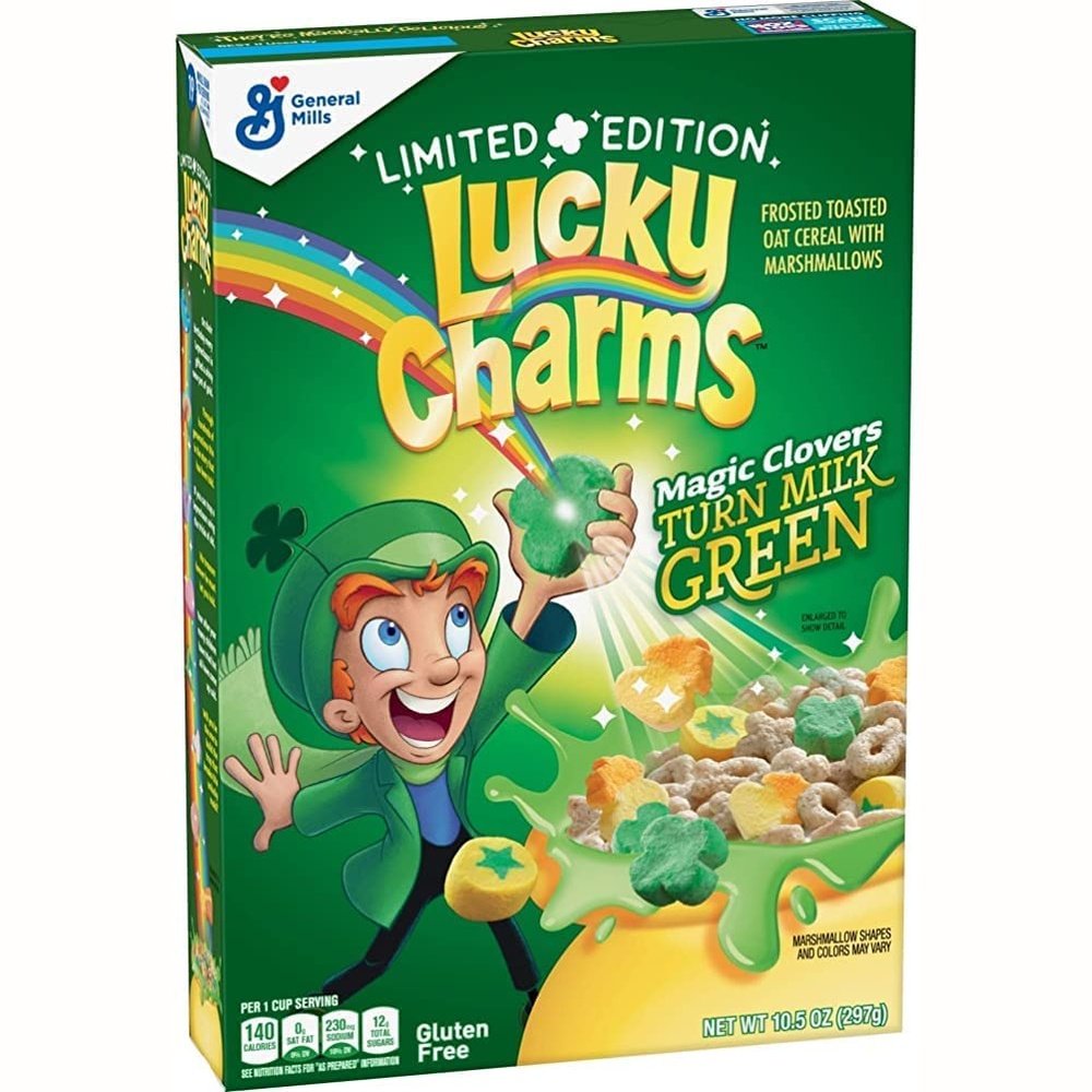 Lucky Charms Cereals Magic Clover