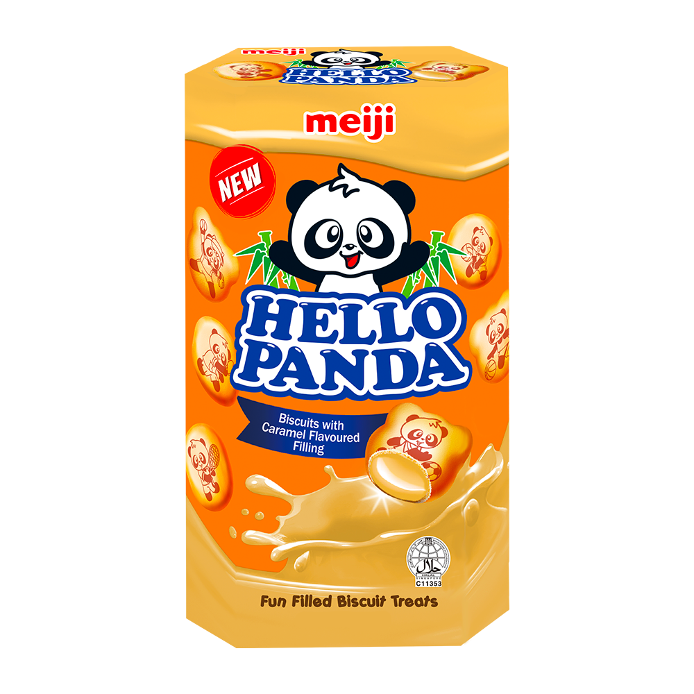 Meiji Hello Panda Caramel