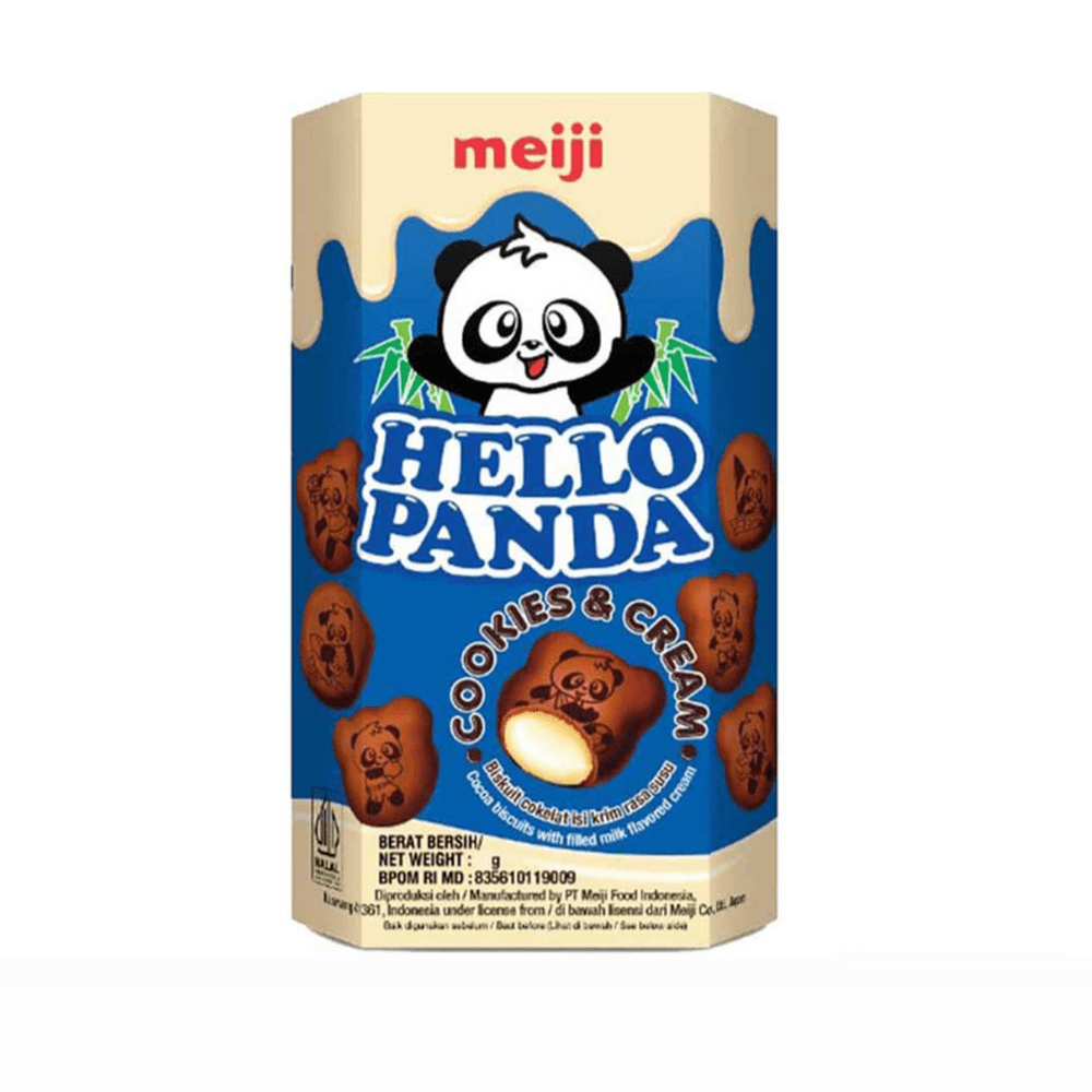 Meiji Hello Panda Cookie and Cream