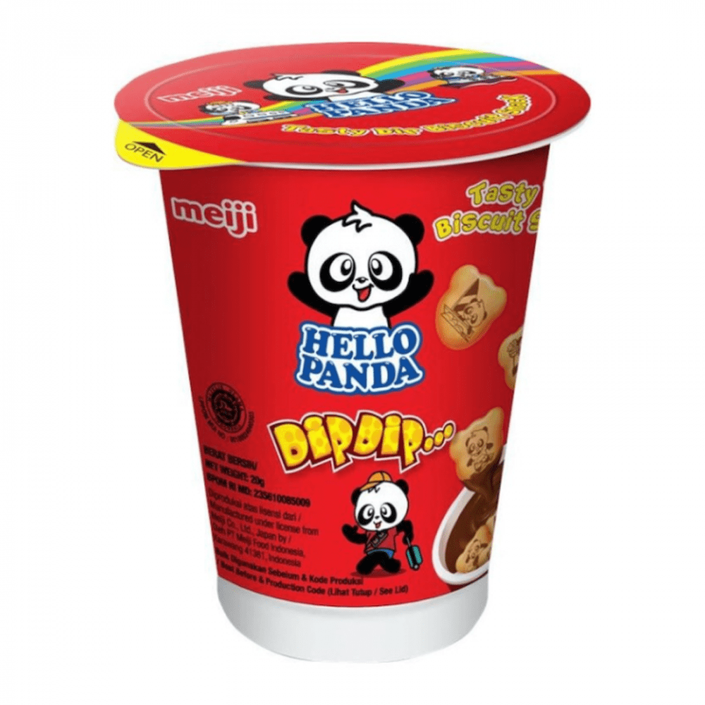 Meiji Hello Panda Dip Dip Chocolate