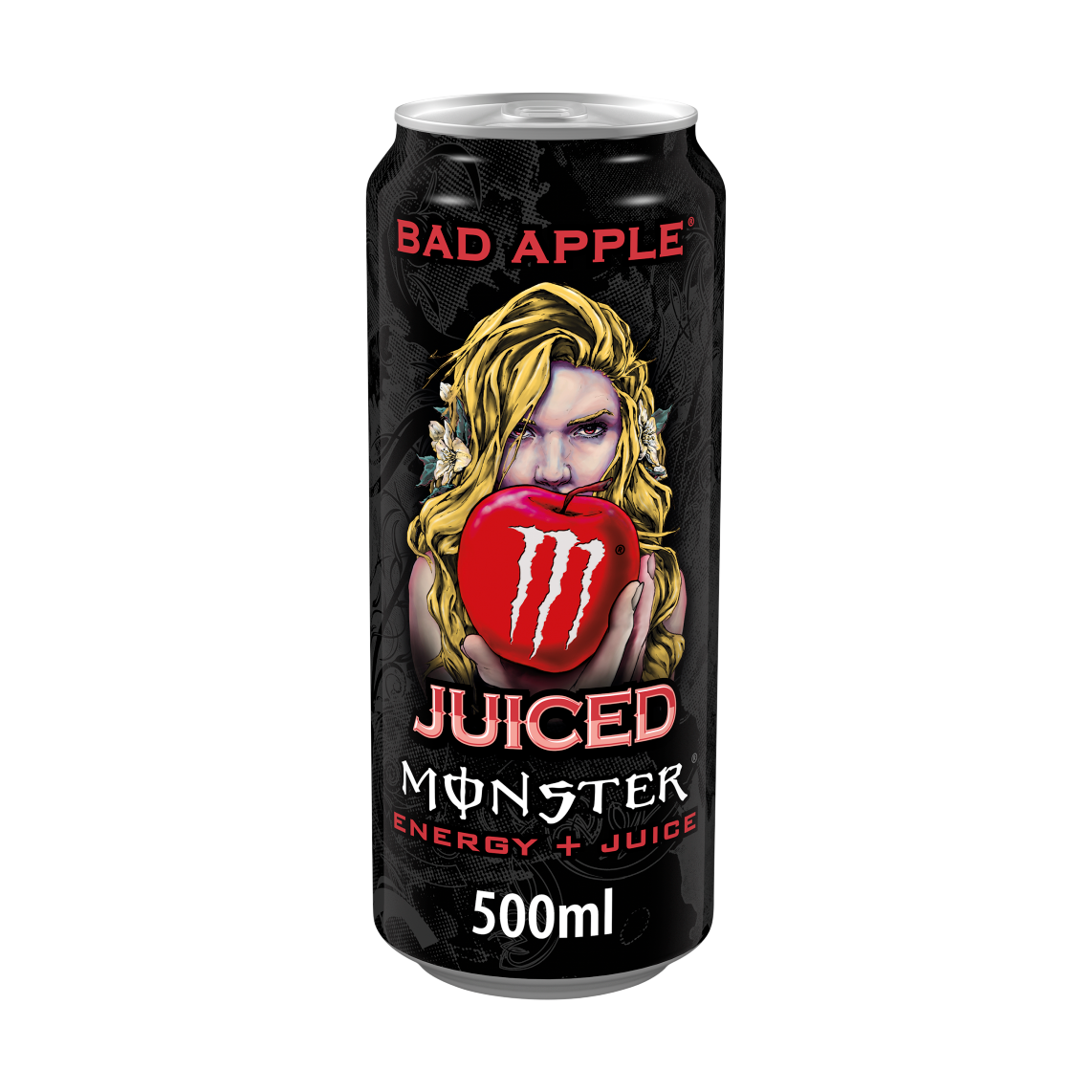Monster Energy Bad Apple 500ml : boisson énergisante pomme verte acidulée