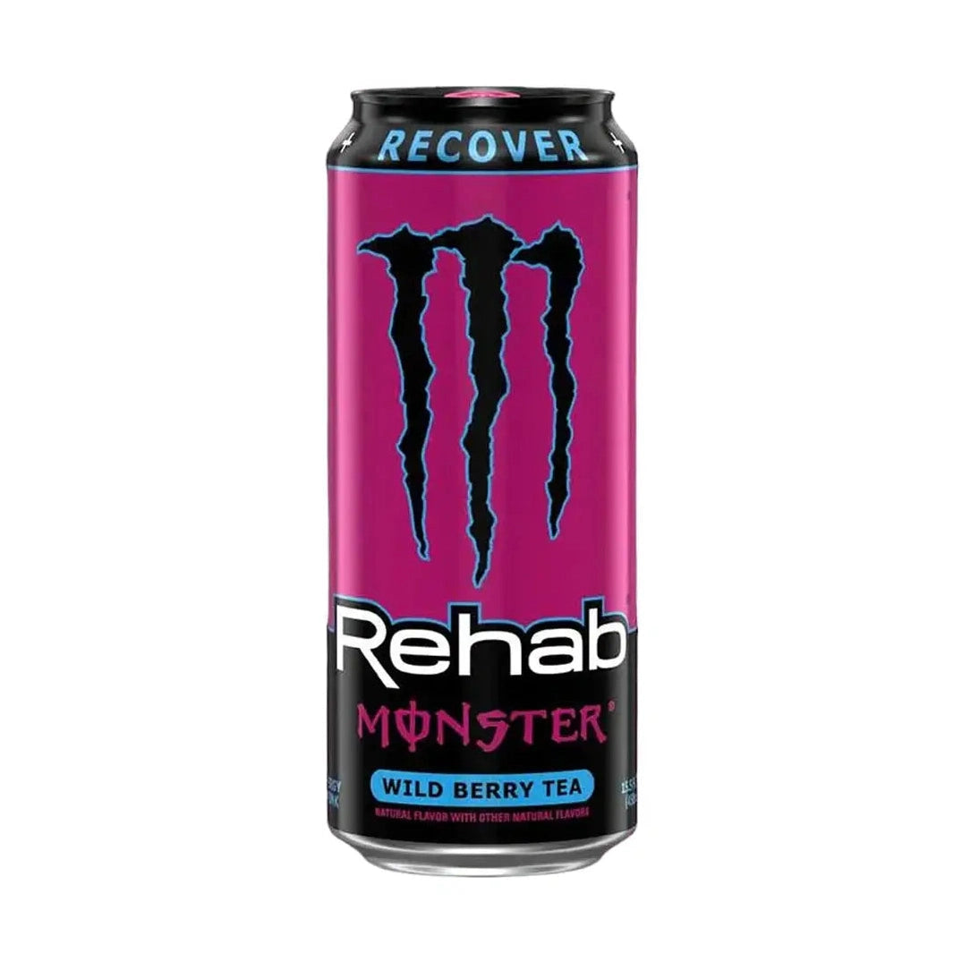 Monster Rehab Wild Berry 458ml : boisson thé baies sauvages non gazeuse gamme Rehab