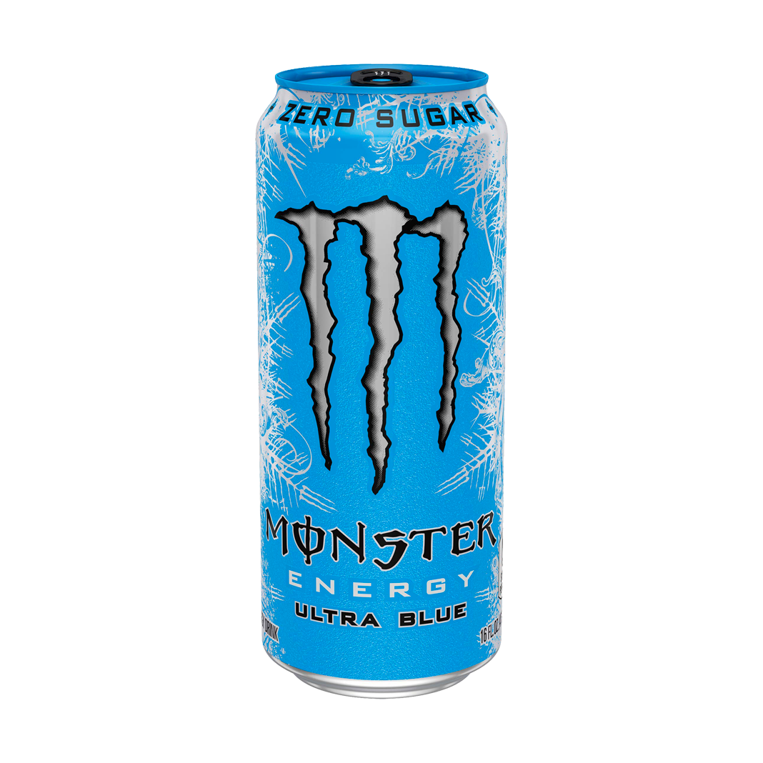 Monster Ultra Blue 473ml : boisson énergisante zéro sucre saveur myrtille exclusif USA