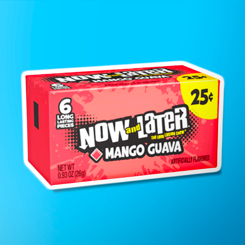 Now And Later The Long Lasting Chew Mango Guava