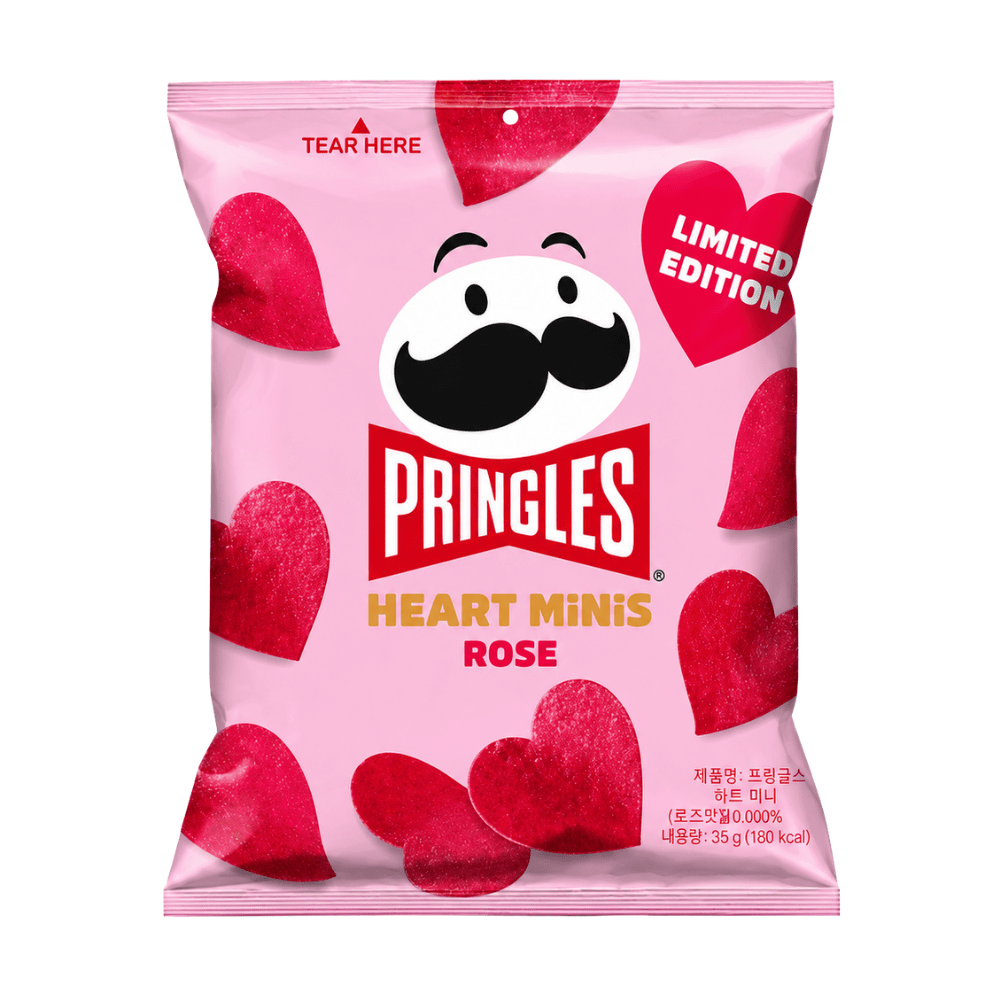 Pringles Hearts Minis Roze