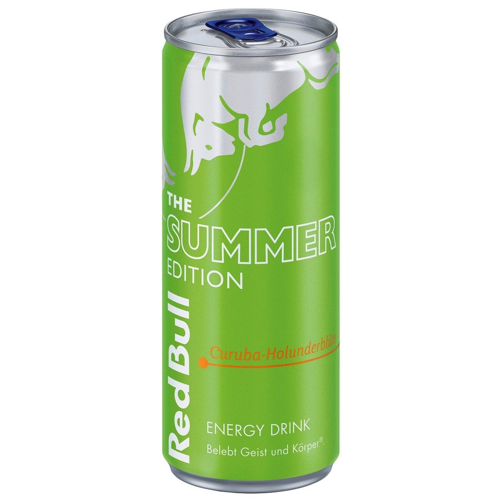 Red Bull Energy Drink Summer Edition Curuba Holunderblute
