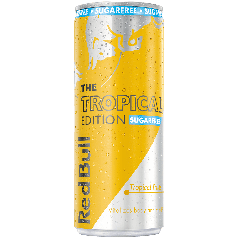 Red Bull Energy Drink Tropical - My American Shop France