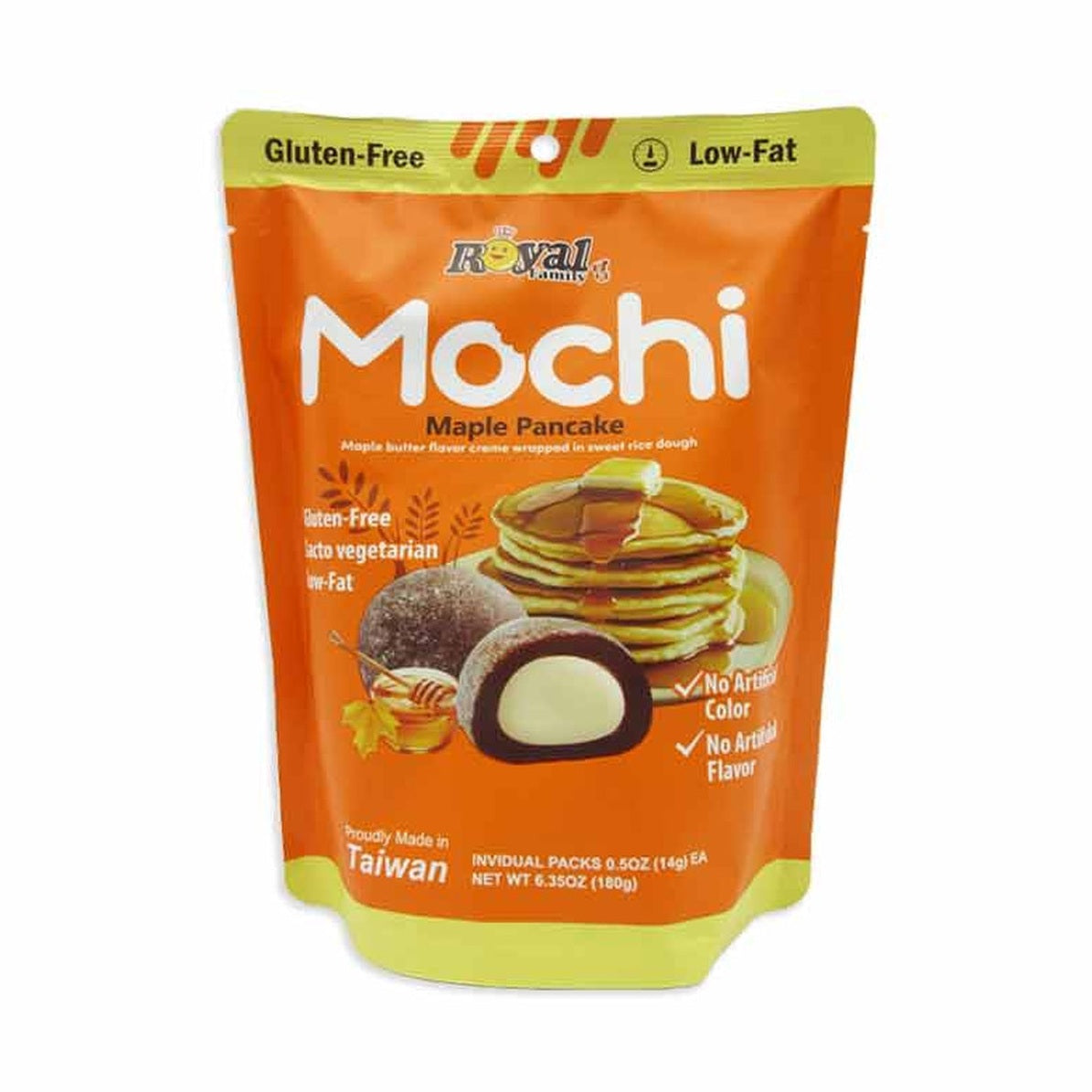 Koninklijke familie Mochi romige esdoornpannenkoek
