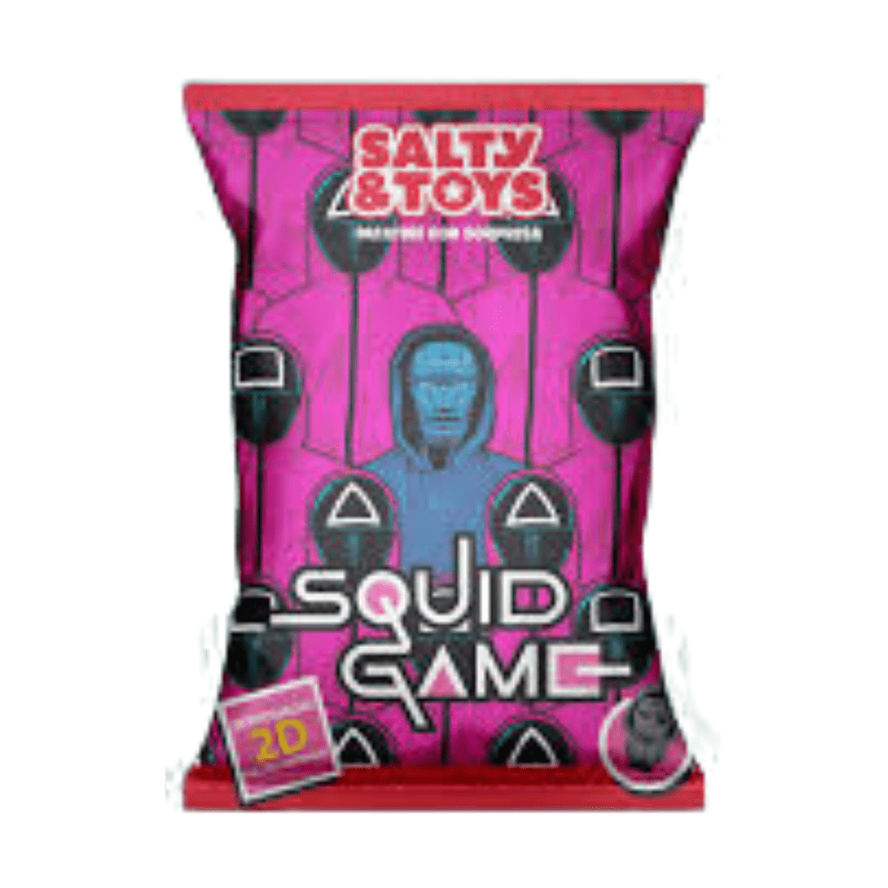 Salty & Toys Squid Game Chips Salted Potatoes - My American Shop